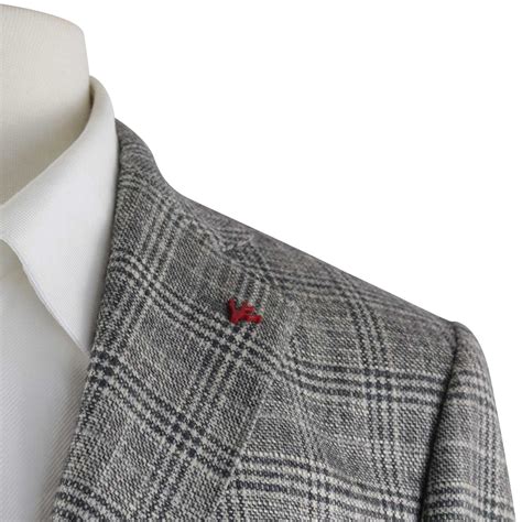 Checkered Sport Coat V1 // Gray (Euro: 48) - Isaia - Touch of Modern