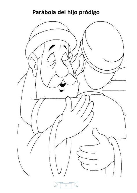 Para Colorear: Parábola El Hijo Pródigo Para Colorear | Hijo pródigo ...