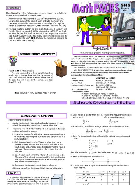Image result for Genmath 11 Q1 Module 1
