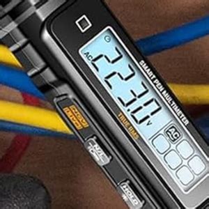 Skypearll Digital Multimeter, Non-Contact Voltage Tester Multi Meter ...