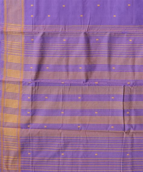 Lavender handwoven cotton rajahmundry saree – GoSwadeshi