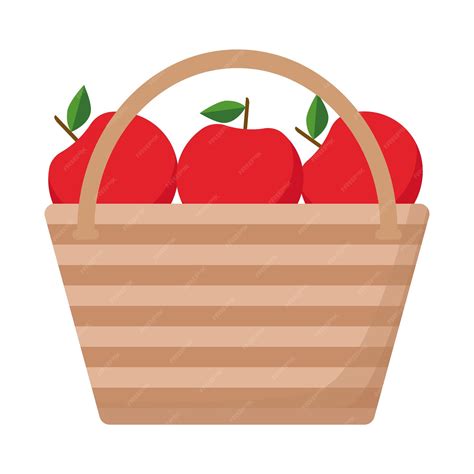 Apple Basket Clipart