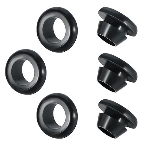 Qrity 20 PCS Rubber Grommet, Electrical Conductor Gasket Ring ...