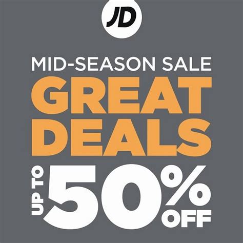 25 September-12 October 2025: JD Sports: Mid Season Sale Up to 50% Off ...