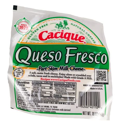 Cacique - Queso Fresco Part Skim Milk Cheese 10 oz