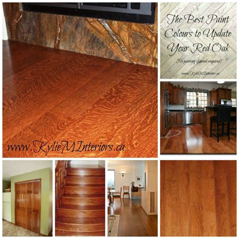 the best paint colours including benjamin moore to update red toned oak ...