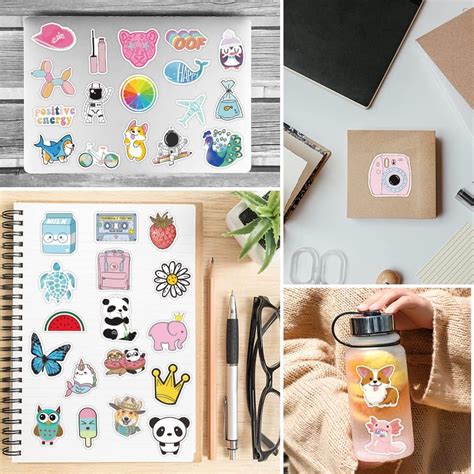Buy Stickers for Water Bottles, 110 Pack/PCS Cute Vsco Vinyl Aesthetic ...