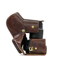 Buy MegaGear Ever Ready Brown Leather Camera Case Nikon D5200 Cameras ...