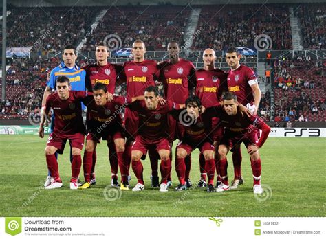 Team CFR Cluj in Champions League Editorial Photography - Image of ...