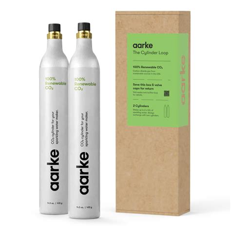 Amazon.com: aarke CO2 Refill Cylinder, Compatible with All aarke Carbonator Soda Machines & Most ...