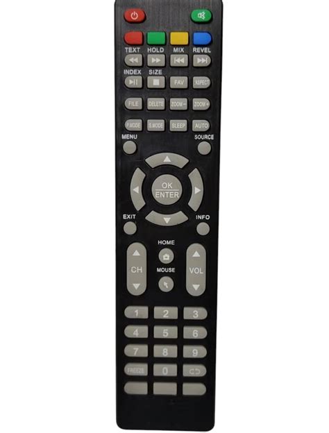VEV Lloyd LED TV Remote Compatible For Lloyd TV (BLACK)