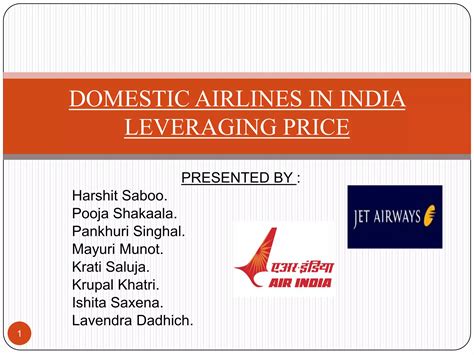 Domestic airlines in_india_leveraging_price | PPTX