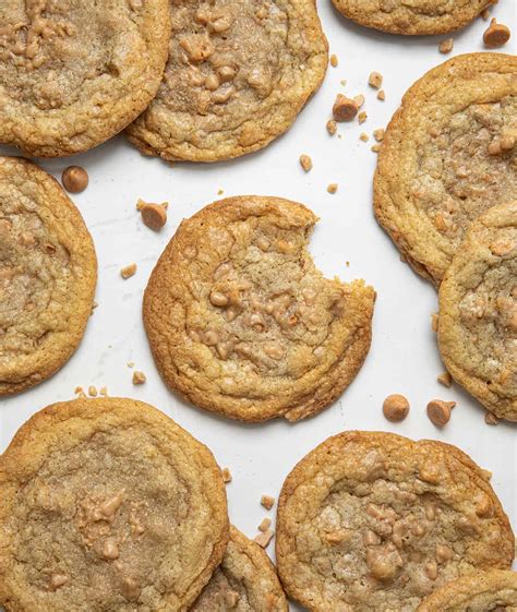Butterscotch Toffee Cookies - i am baker