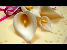 come fare i fiori con la pasta di zucchero fiori calle in pasta di zucchero gum paste calla flowers come fare i fiori con la pasta di zucchero fiori calle in pasta di zucchero gum paste calla flowers