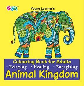 Buy Colouring Book for Adults (Animal Kingdom) Book Online at Low ...