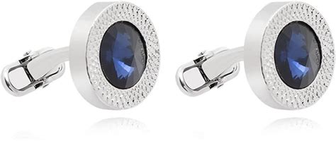 AIVYNA Luxury Handmade Blue Diamond Cufflinks - Perfect India | Ubuy