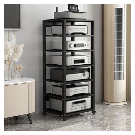 audio rack hifi regal 4/5/6/7-stufiges Medienständer-Komponenten-Stereo ...