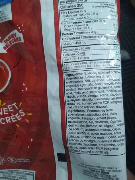 They finally removed the milk ingredients from Lays Ketchup! : r/chips