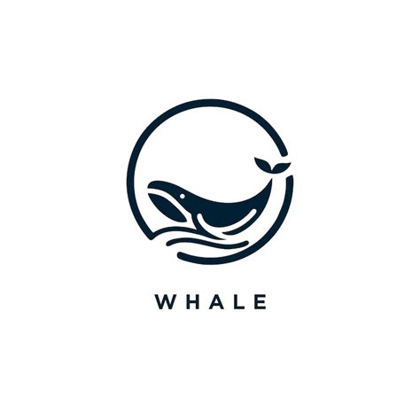Logo with whale Images - Free Download on Freepik