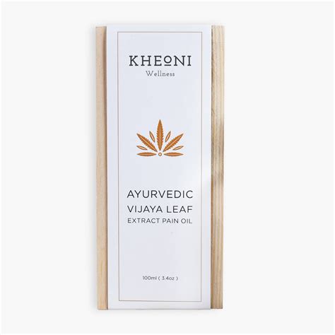 Ayurvedic Vijaya Leaf Extract Pain Oil – KHEONI