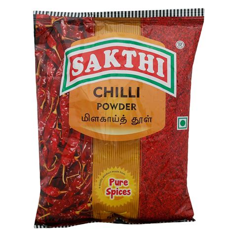 SAKTHI 500g Red Chilli Powder | Pure & Natural Lal Mirchi Powder | Mild ...