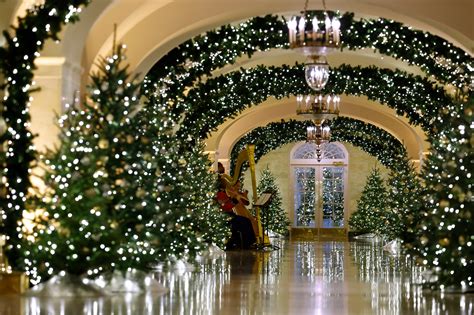 Jill Biden Unveils The 2024 White House Holiday Decorations [PHOTOS]