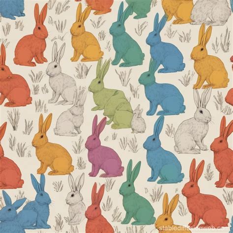 Stable Diffusion Rabbit 的图像结果