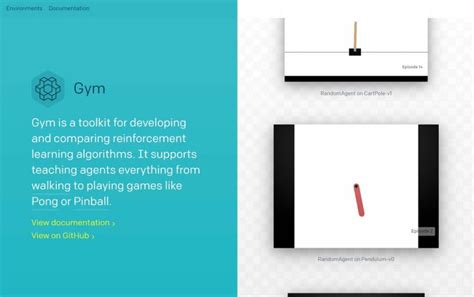 OpenAI Gym 的图像结果