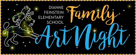 Dianne Feinstein Elementary School Family Art Night Logo (2019 ...