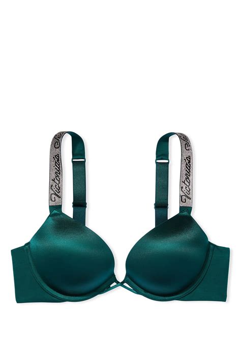 Buy Victoria's Secret Shine Strap Add 2 Cups Push Up Bombshell Bra from ...