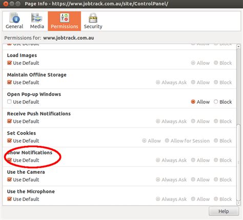 Image result for Website Notification Setting