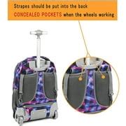 Buy Tilami Kids Rolling Backpack 18 inch Boys and Girls Laptop Backpack ...