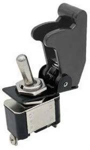 Ride2joy Fiber Toggle Switch with Aircraft Safety Cover for All ...