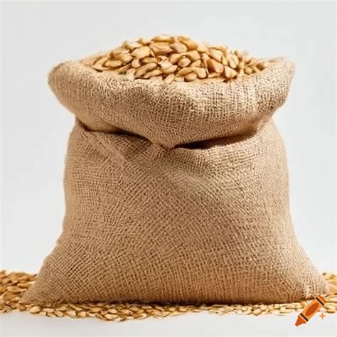 Bag of wheat seeds on Craiyon