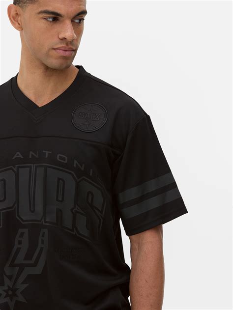 „NBA San Antonio Spurs" Netzstoff-T-Shirt - Schwarz - Herren | Primark