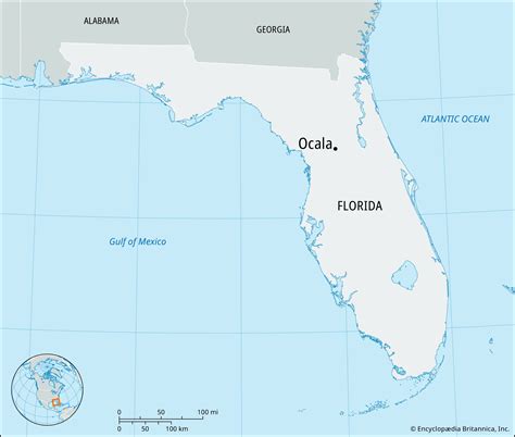 Ocala | Florida, Map, History, & Population | Britannica