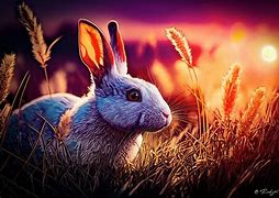 Image result for Spring Bunny in Color