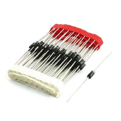 Alcoa Prime50Pcs 2A 500V High Voltage Polarized Fast Rectifier Diodes ...