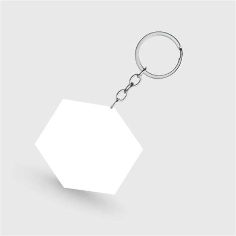 Hexa Shape Key Chain – Highlight Fotos