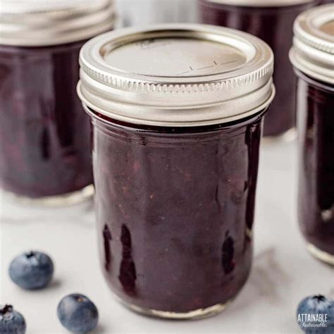 Blueberry Jam Recipe for Canning - Attainable Sustainable®