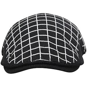 FabSeasons Checkered Unisex Golf Flat Cap with Adjustable Straps at ...