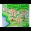 drawing on "life in the forest and sea" - Brainly.in