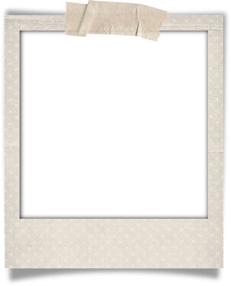 Polaroid Png Template