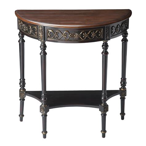 Hall Table Semi Circle at Gertrude Murphy blog