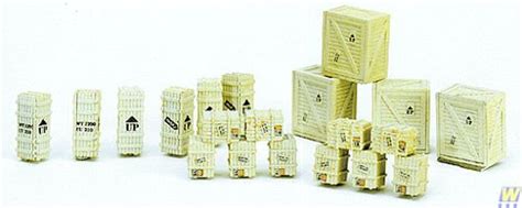 Buy SceneMaster HO Scale Freight Car Load - Large Vertical Crates ...
