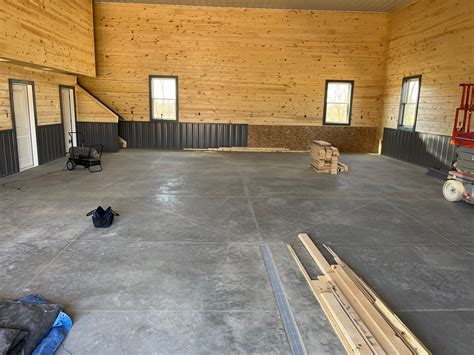 Pole Barn Flooring Transformed Into Dream Space With Premier Edge In ...