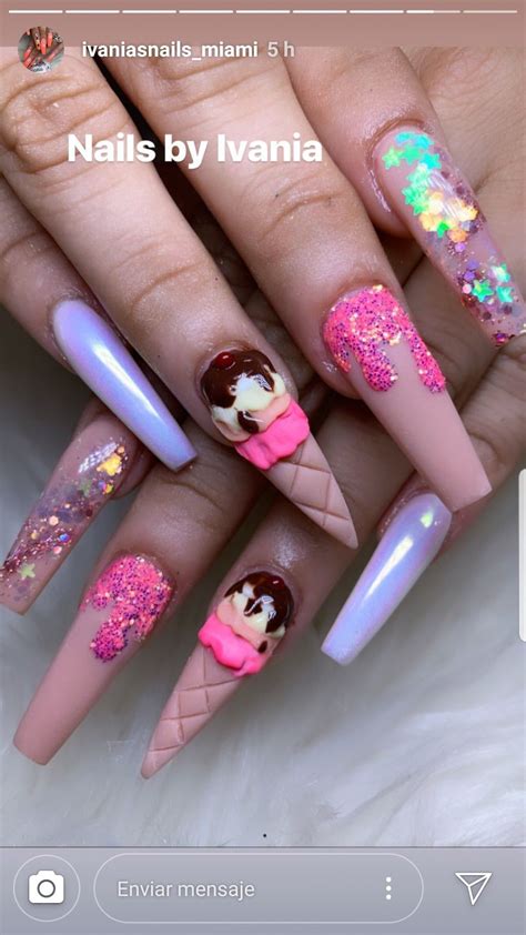 80 best coffin shaped nail art ideas you must try – Artofit
