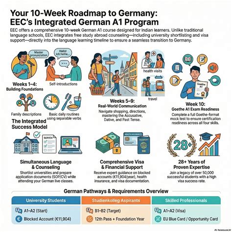 German Course Online India 2026 | A1 A2 | EEC | Enbee Education Center