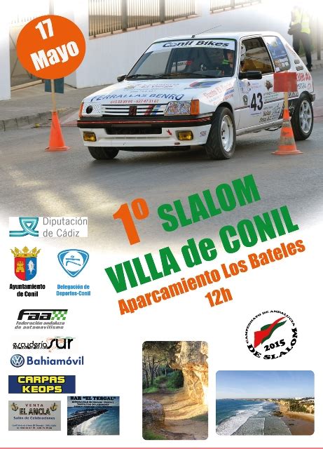 Slalom Villa de Conil – 17 de Mayo - 4ª Cita del Andaluz - prueba ...