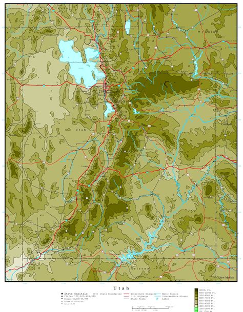 Elevation Of Utah National Parks